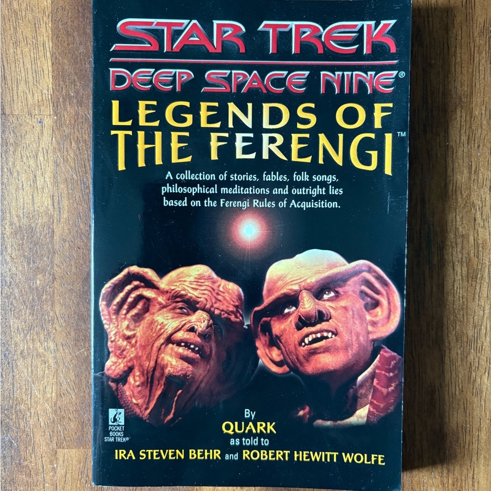 Star Trek Deep Space Nine: Legends of the Ferengi - Paperback